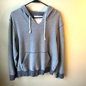 Aero Gray two toned hoodie